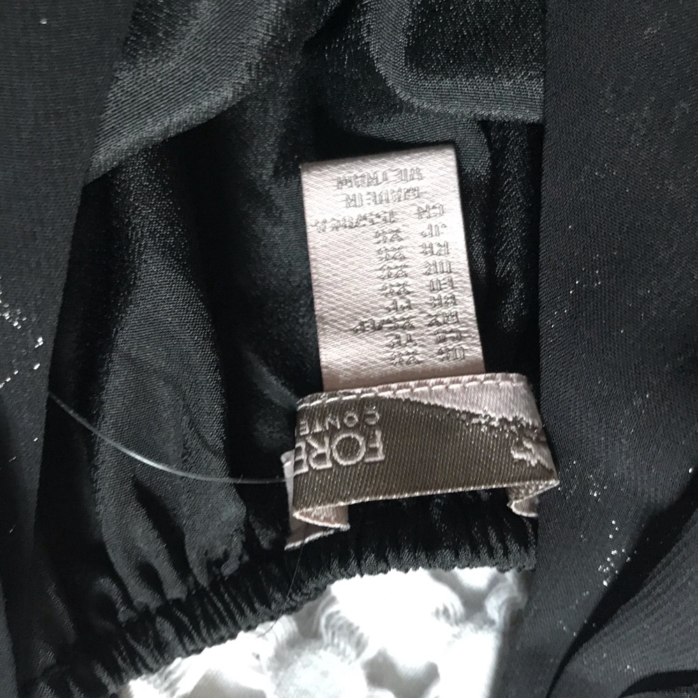 Black gold dress